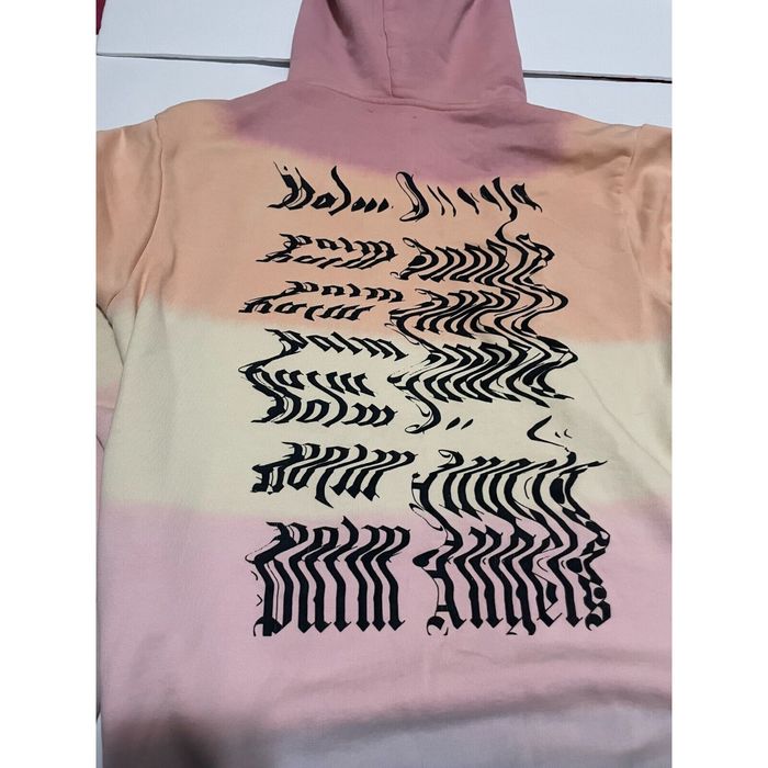 Palm angels gothic hoodie hot sale