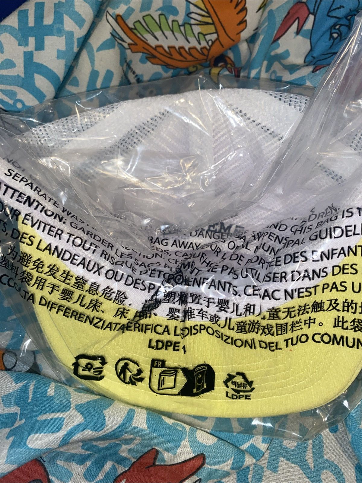 Supreme Supreme Authorized Mesh Back 5-Panel Light Yellow SS25 Size ONE SIZE - 4 Thumbnail