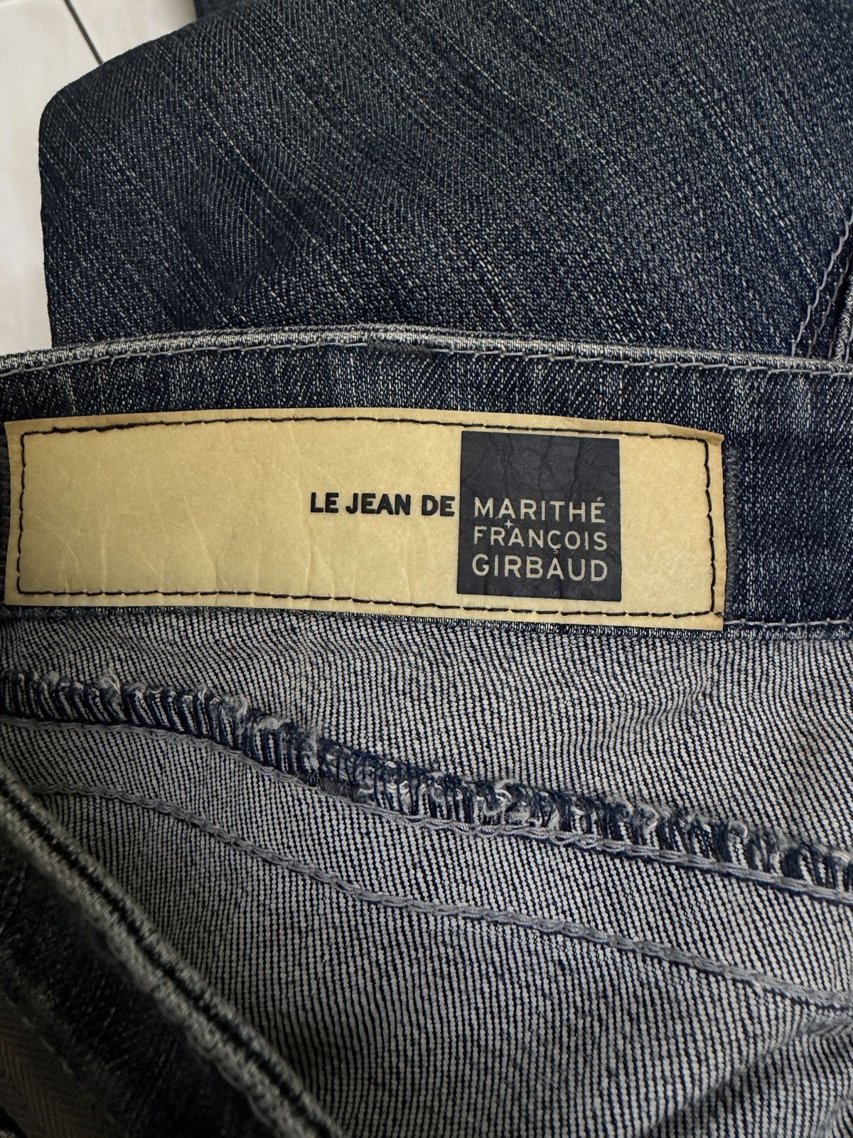 Marithe + Francois Girbaud Le Jean De Marithe Girbaud Strap Pocket Bondage Denim Y2K Size US 31 - 15 Thumbnail