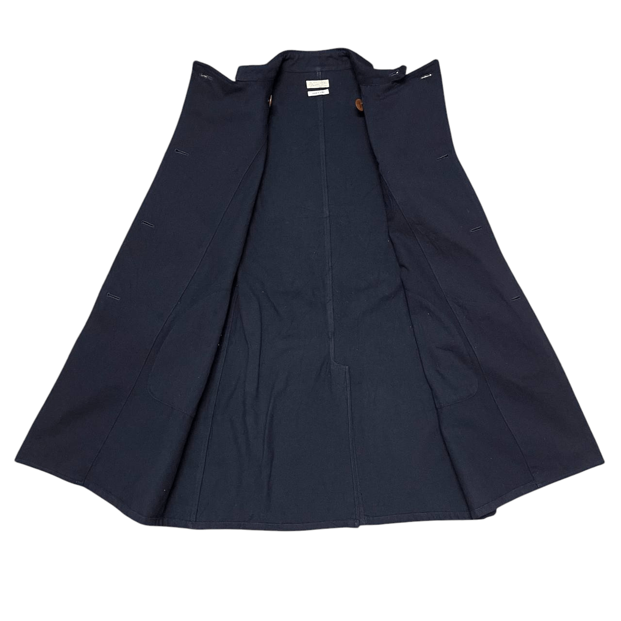 Beams Japan Vintage Beams Boy Wool Long Coat Double Breast Size US S / EU 44-46 / 1 - 6 Thumbnail