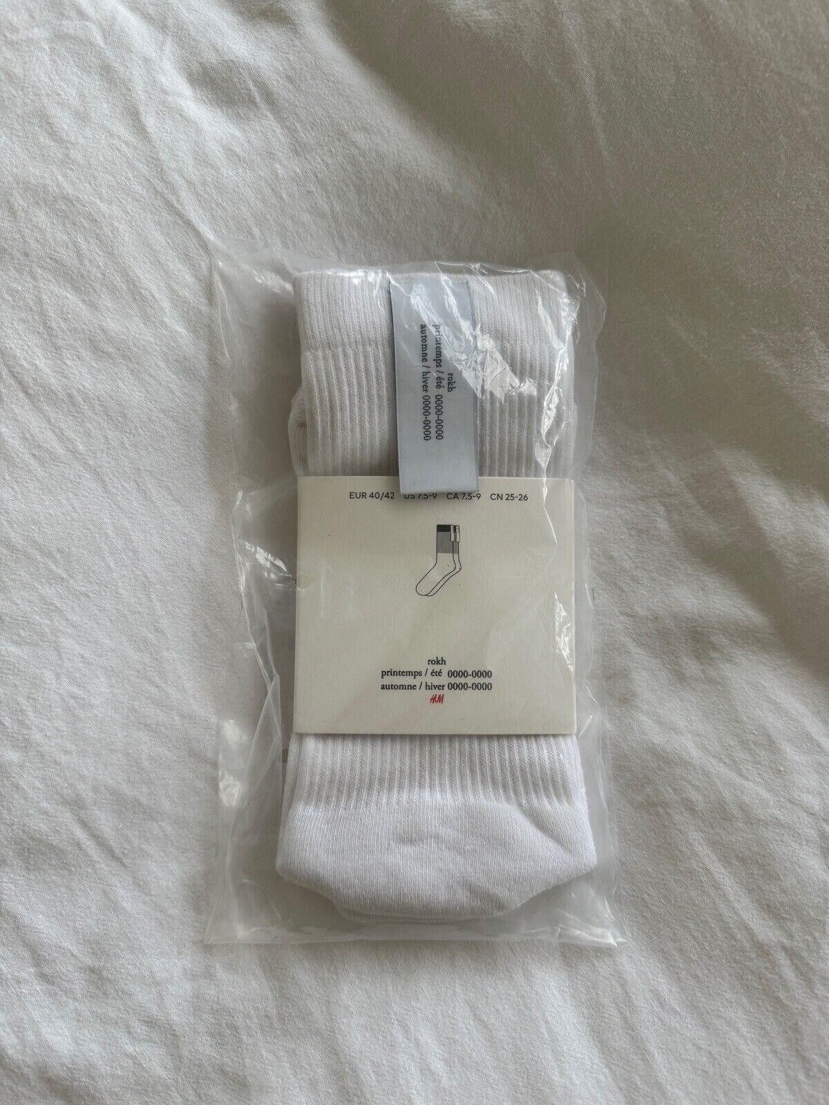 rokh new H&M HM h m Rokh Hwang mens sporty socks 40 42 s m Size ONE SIZE - 1 Preview
