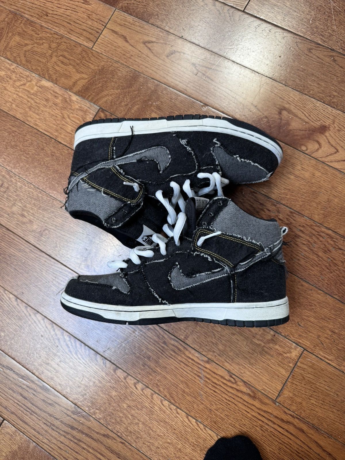 Nike Nike Dunk Hi High Denim Size US 9.5 / EU 42-43 - 2 Thumbnail