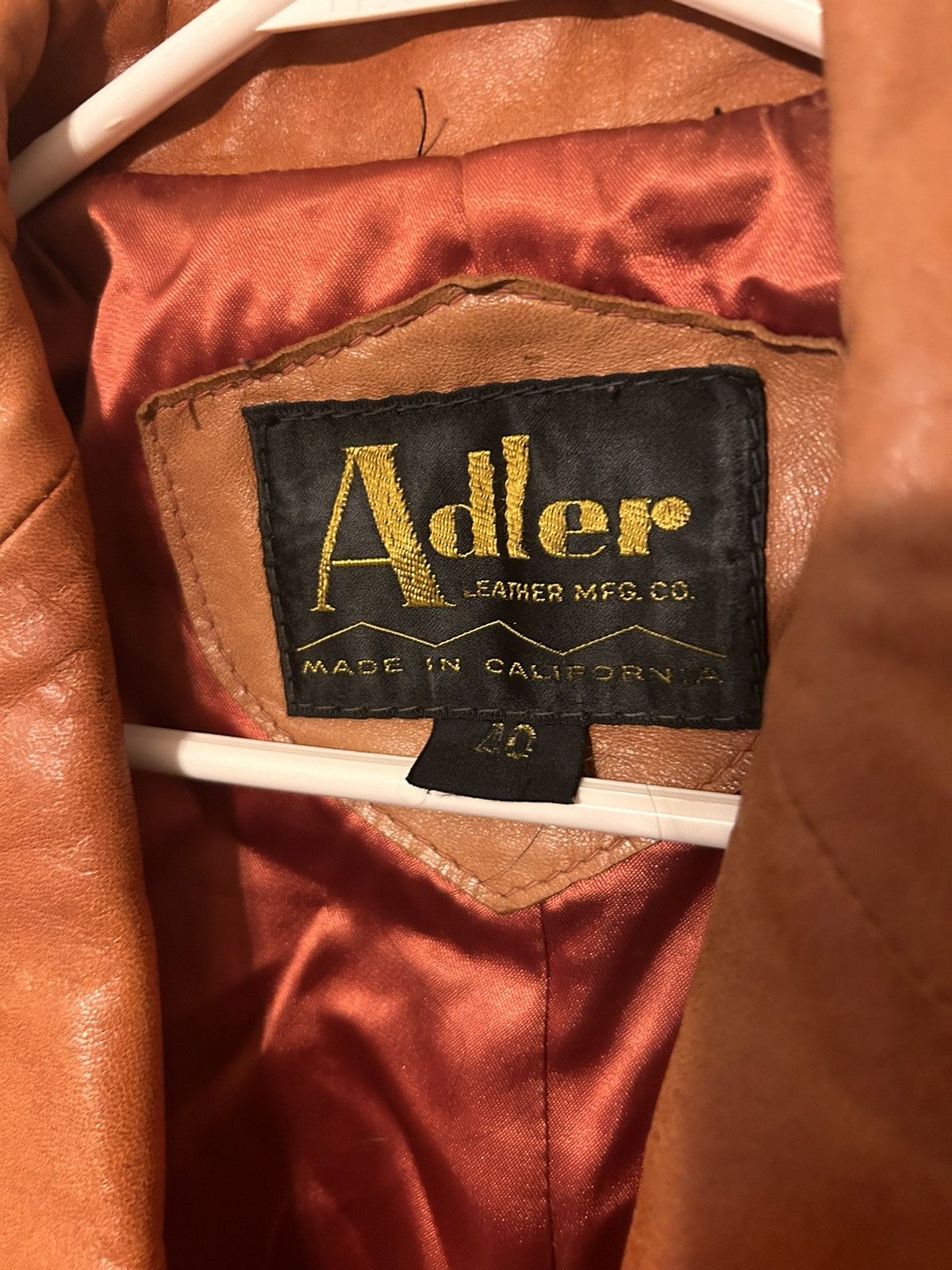 Adler × Vintage Mens vintage western leather jacket Size US M / EU 48-50 / 2 - 3 Thumbnail