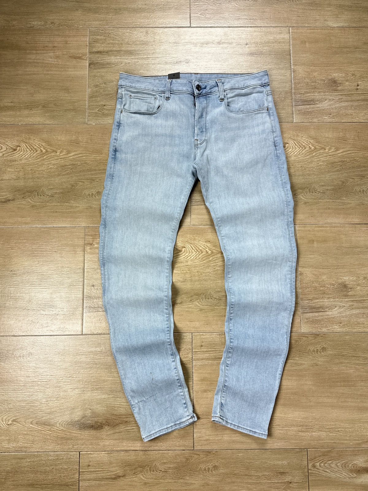 G-Star NEW🏷️ G-Star Raw 3301 Deconstructed Slim Denim Jeans Size US 33 - 1 Thumbnail