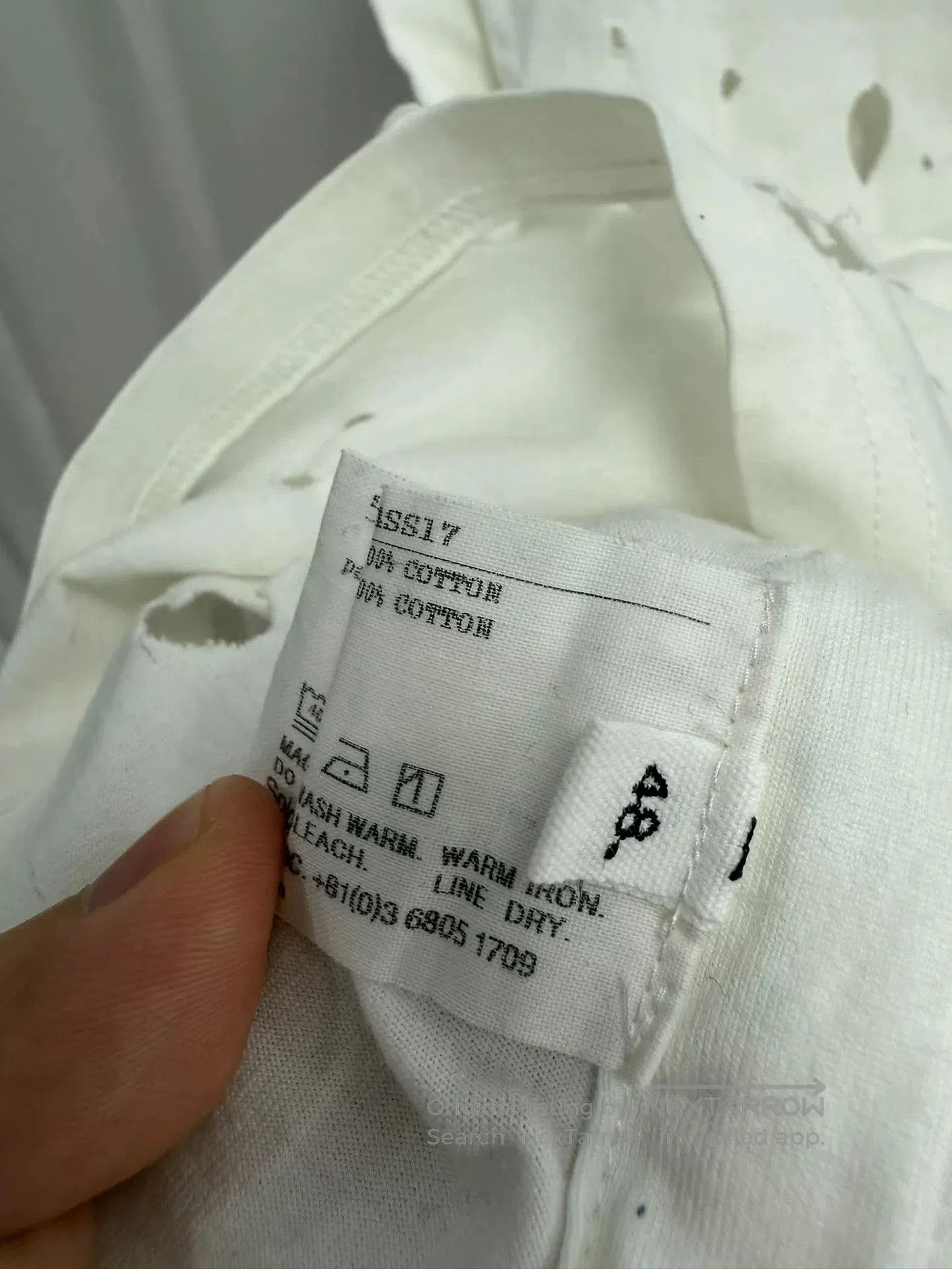Comme des Garcons Homme Plus wild short sleeve t-shirt by The Soloist. Size US L / EU 52-54 / 3 - 6 Thumbnail