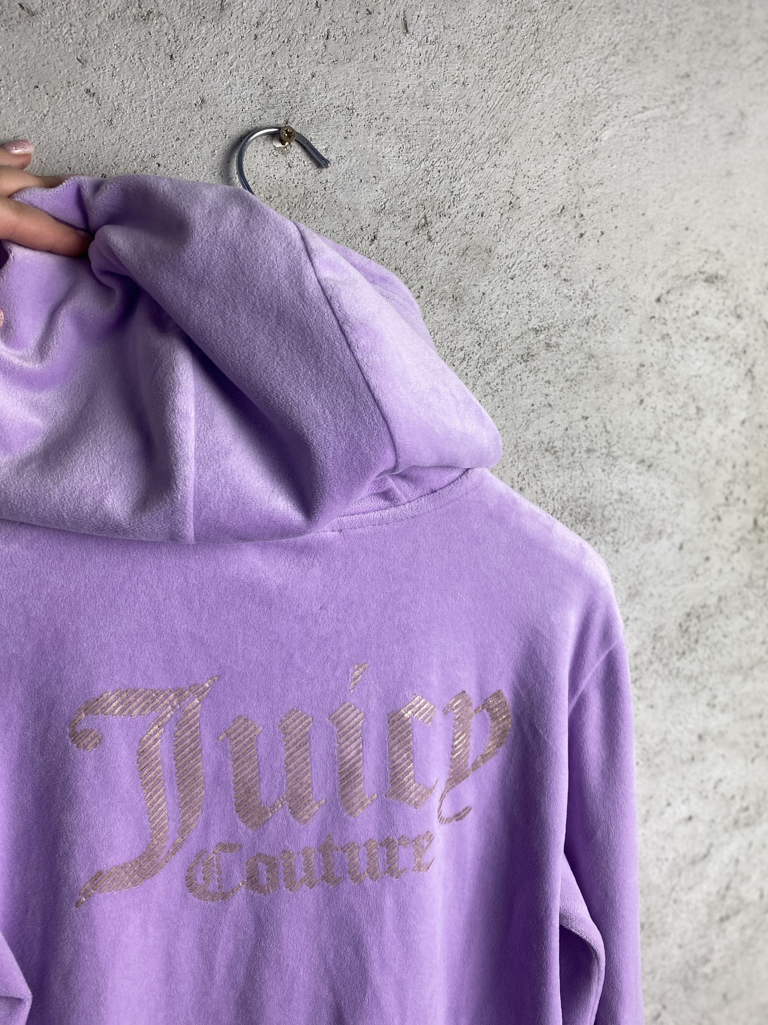 Juicy Couture Juicy Couture zip-up hoodie y2k 00s velvet velour Size XS / US 0-2 / IT 36-38 - 6 Thumbnail