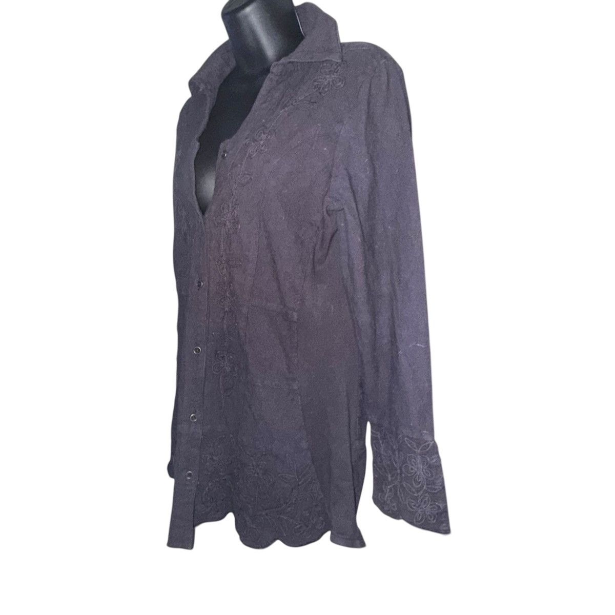 Other Parsley & Sage boho embroidered buttoned top Size M / US 6-8 / IT 42-44 - 3 Thumbnail