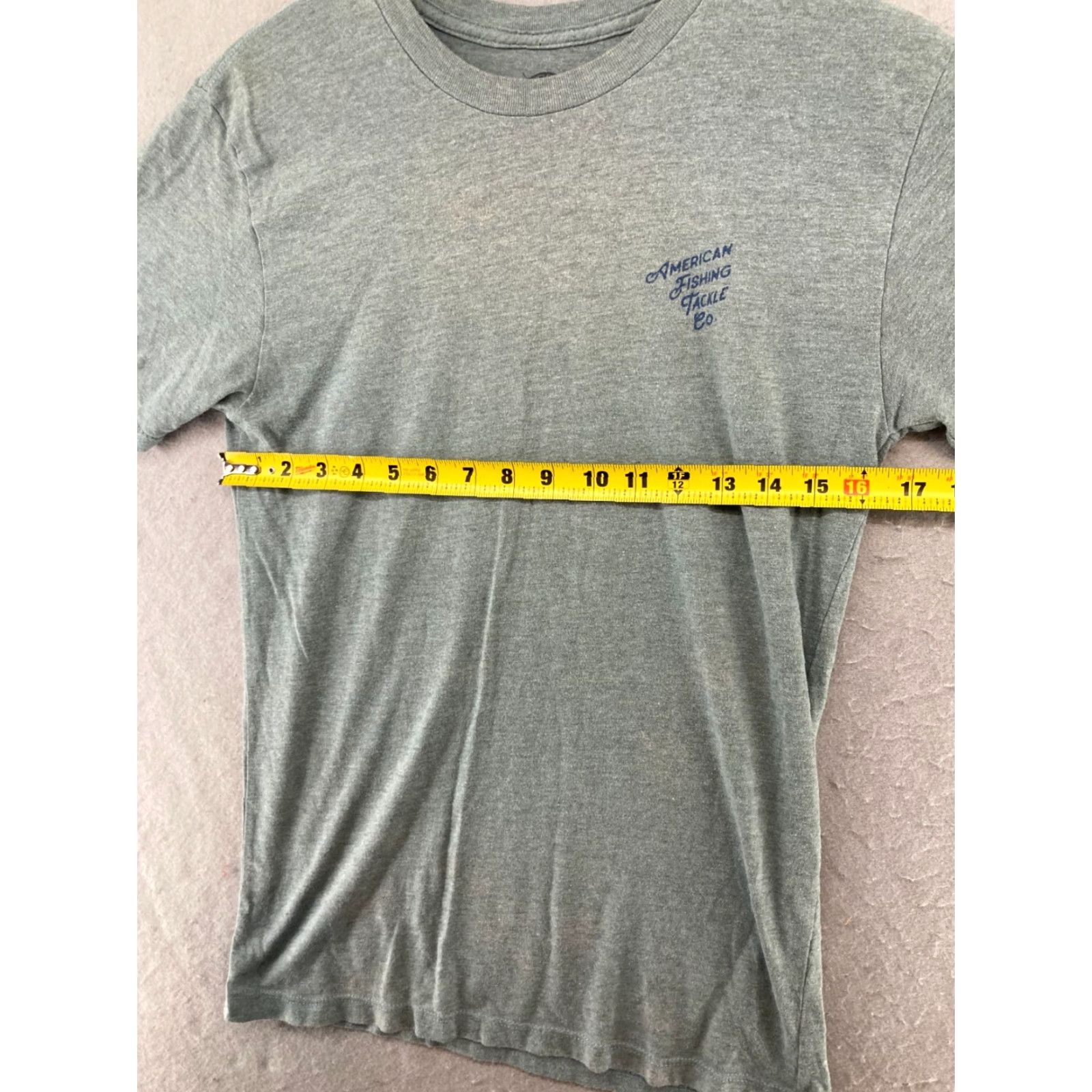 Logo 7 AFTCO T-Shirt Men XS Green Logo Graphic Print Short Sleeve Crew Neck Cotton Jersey Breathable Comfort Logo 90s Fish Theme Regular Sized N/A? Size US S / EU 44-46 / 1 - 3 Thumbnail