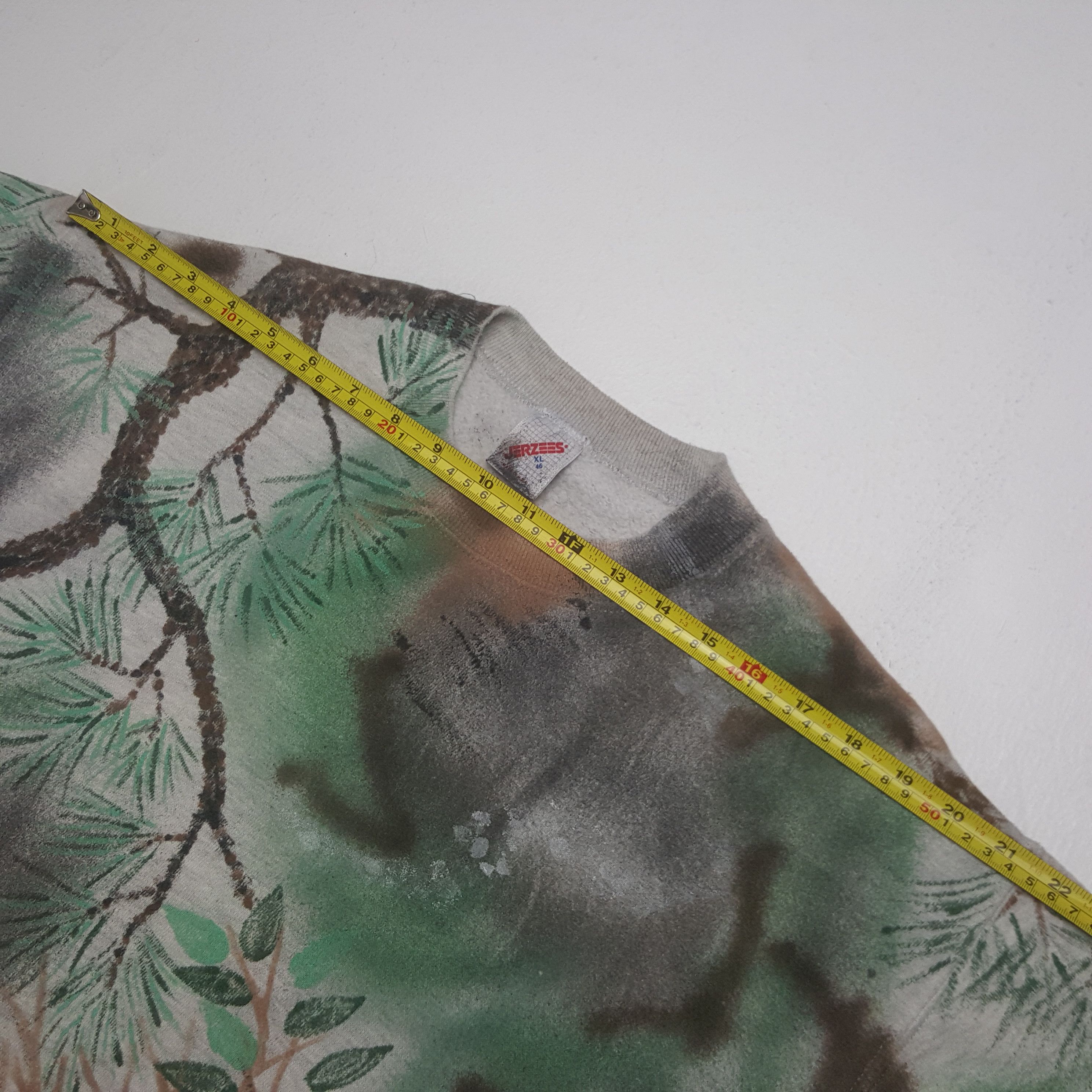 Jerzees Vintage 90's Paint Work Jerzees Sweatshirt C324N7 Size US M / EU 48-50 / 2 - 5 Thumbnail
