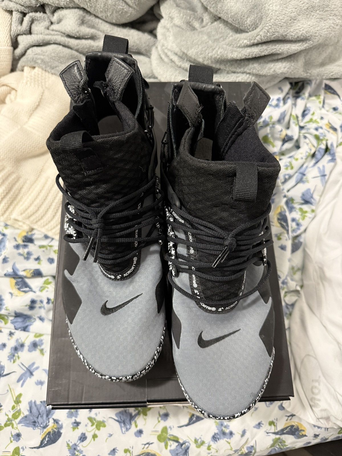 Acronym × Nike Acronym Nike Air Presto Cool Grey Size US 11 / EU 44 - 3 Thumbnail