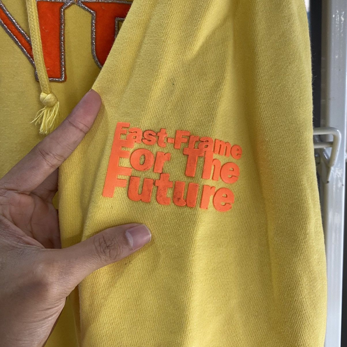 Japanese Brand × Vintage TRANCE Fast-Frame For The Future Hoodie Size US L / EU 52-54 / 3 - 6 Thumbnail