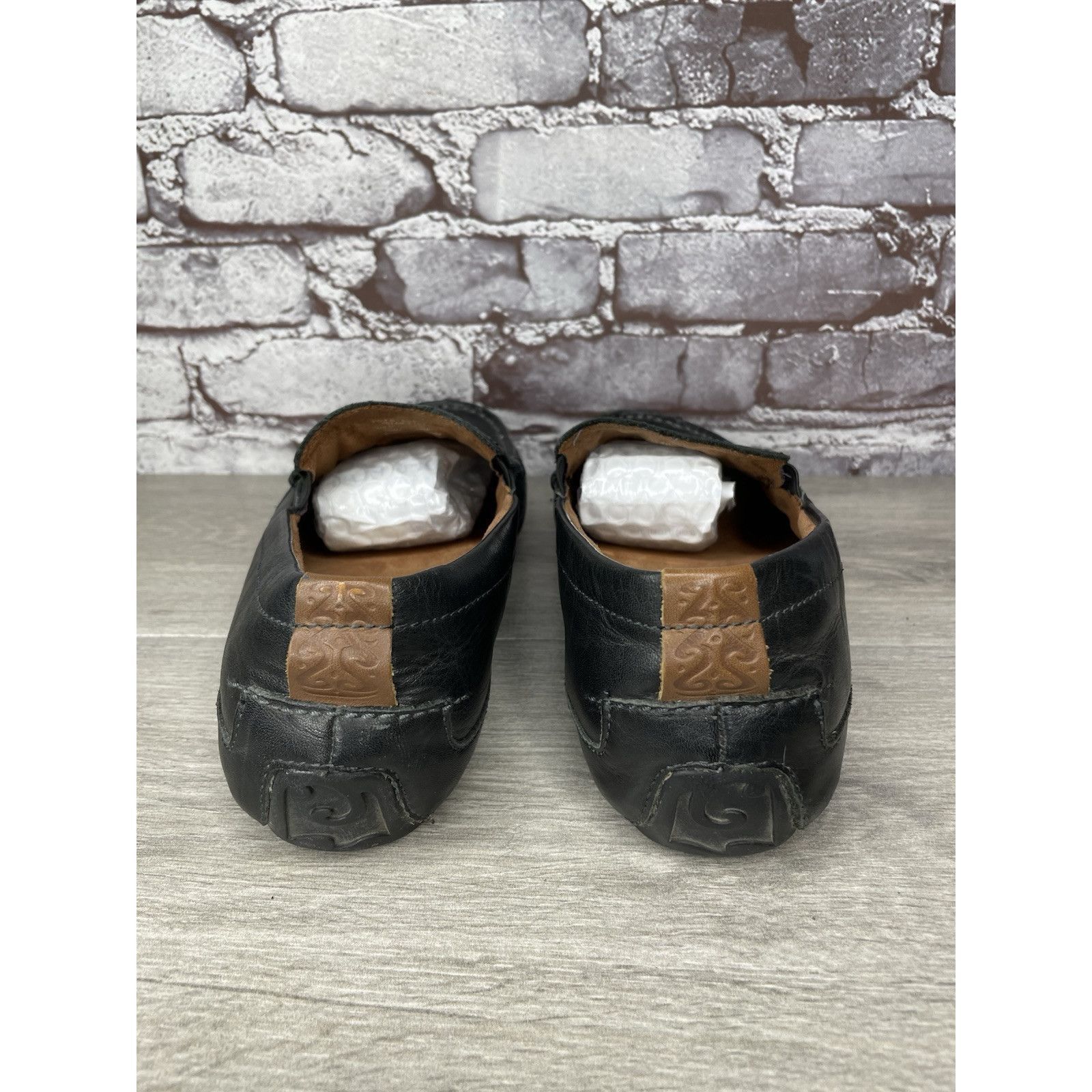 Olukai Olukai Akepa Moc Slip On Loafers Men's size 10.5 Black Leath Size US 10.5 / EU 43-44 - 5 Thumbnail
