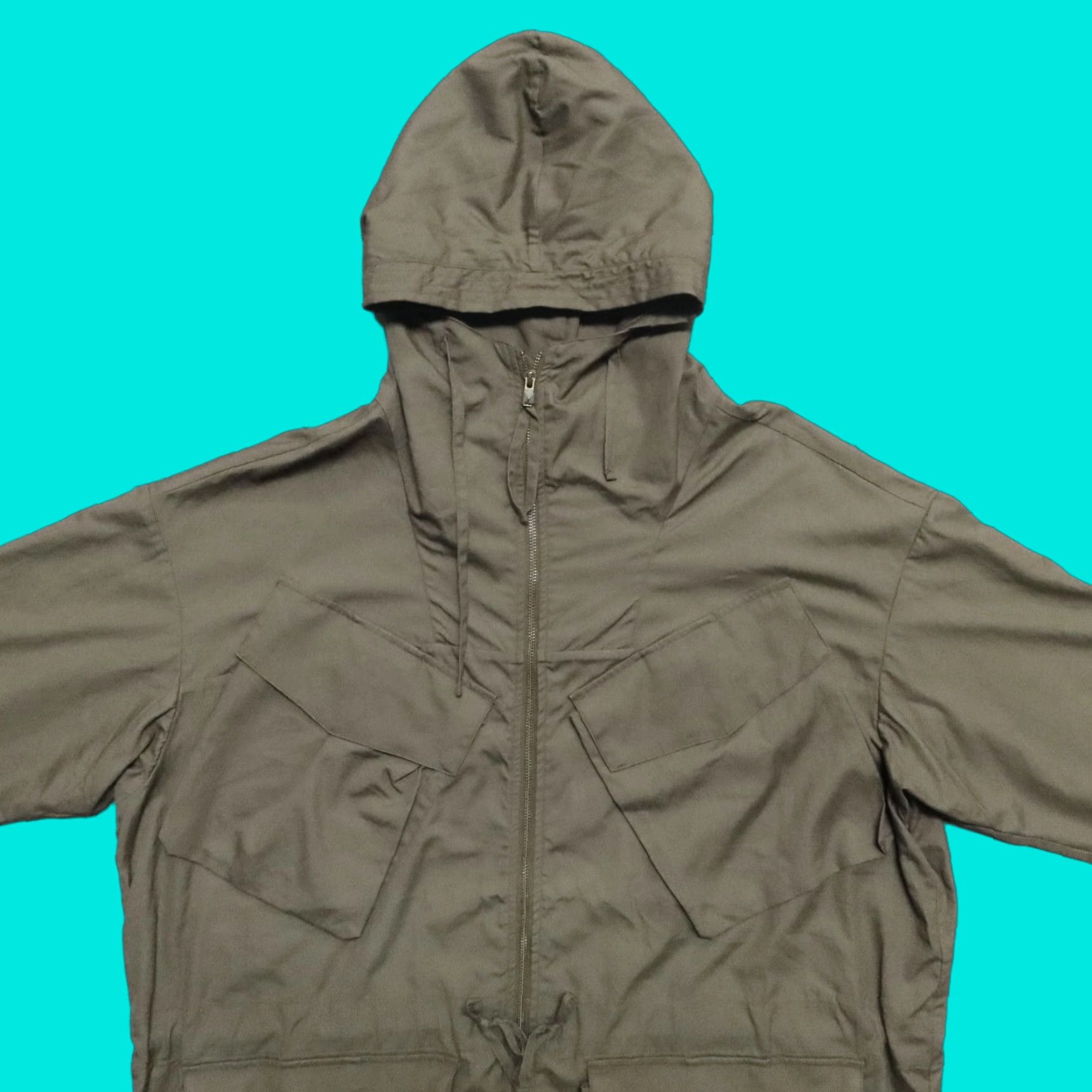 Monitaly Monitaly Mountain Parka Field Jacket Mens Size 44 Green Size US S / EU 44-46 / 1 - 1 Thumbnail