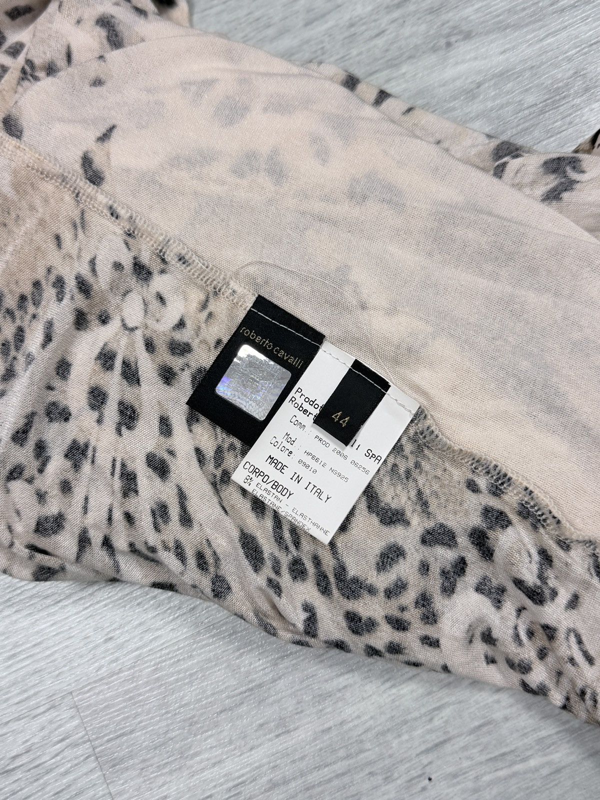 Roberto Cavalli Roberto Cavalli S/S2006 Wraparound Leopard Cardigan Top Size M / US 6-8 / IT 42-44 - 12 Thumbnail