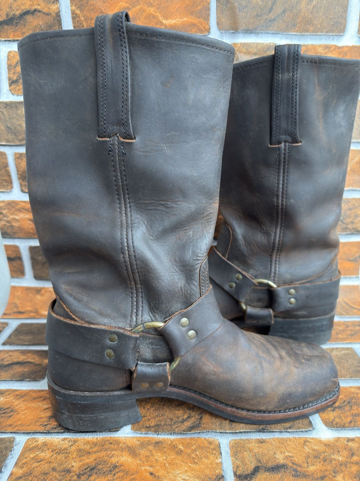 Frye Harness biker boots Size US 8 / EU 41 - 17 Thumbnail