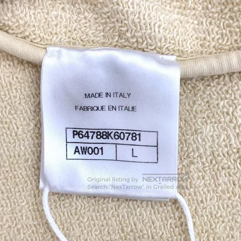 Chanel Chanel Kangpeng Street Address Series Beige Logo Letter St Size L / US 10 / IT 46 - 6 Thumbnail