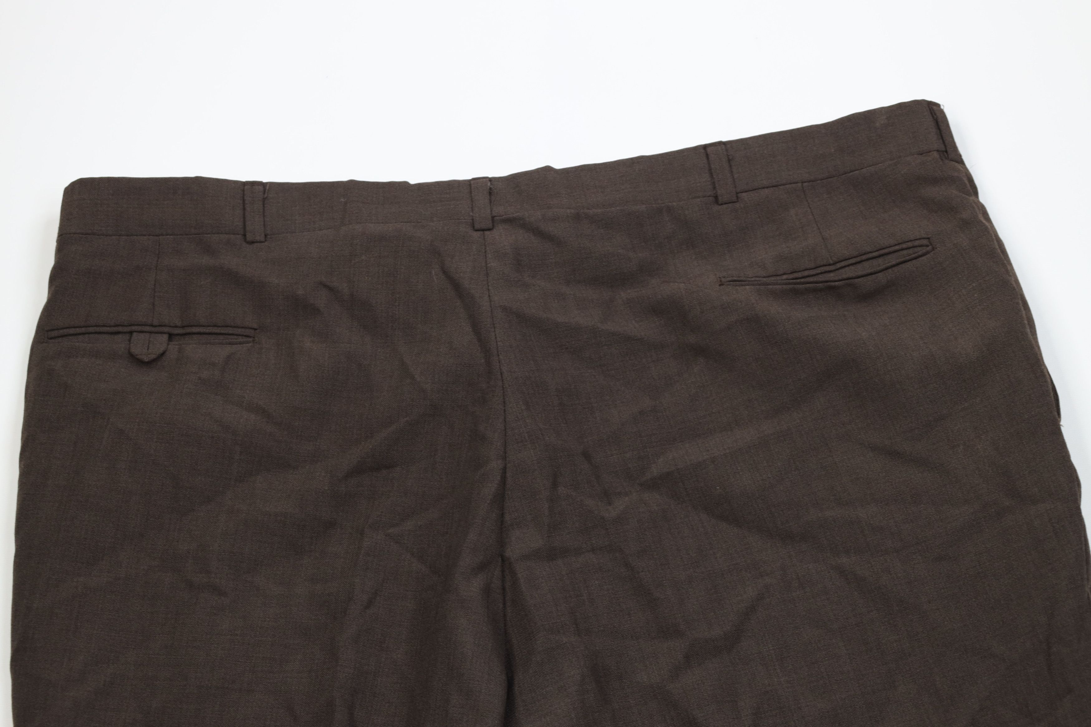 Vintage Vintage 70s Streetwear Wool Blend Wide Leg Chino Pants USA Size US 44 / EU 60 - 12 Thumbnail