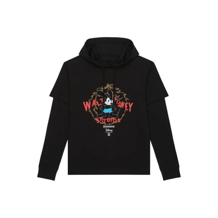 Givenchy Givenchy Givenchy Black Geometric Print Long Sleeve Tee -2 Size US S / EU 44-46 / 1 - 1 Thumbnail