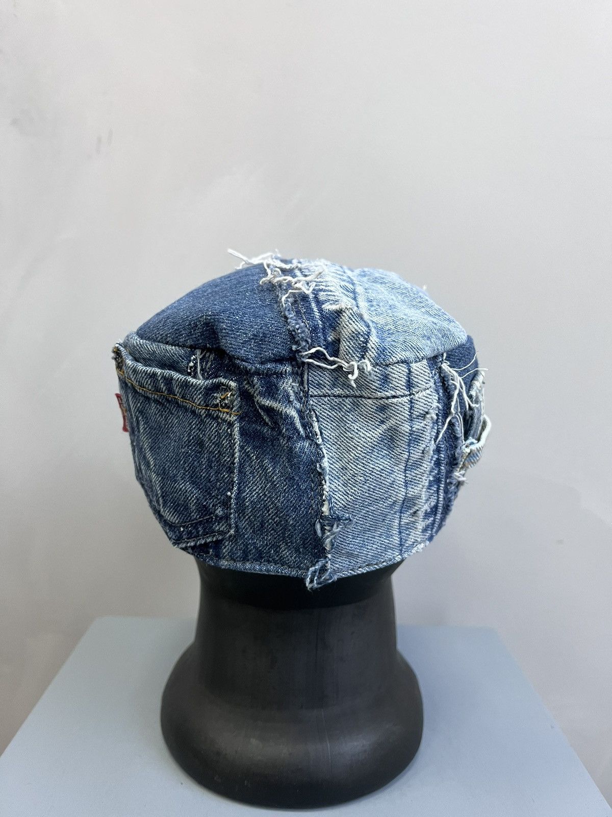 Levi's VINTAGE REWORKED PATCHWORK JUNYA WATANABE STYLE CAP HAT Size ONE SIZE - 6 Thumbnail