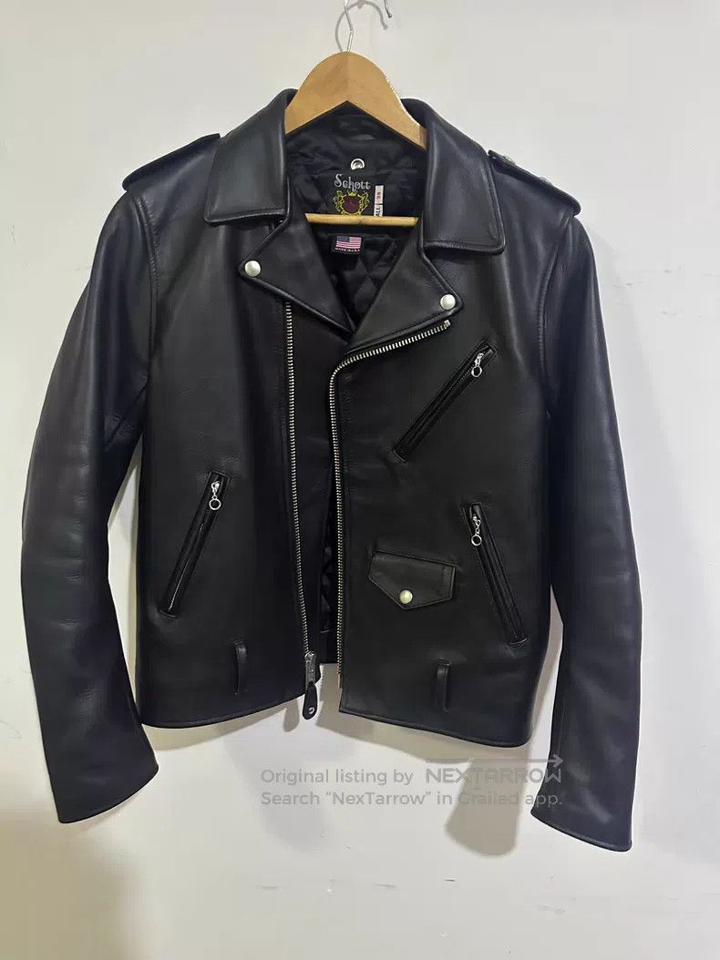 Schott Schott Leather coat Size US M / EU 48-50 / 2 - 1 Thumbnail