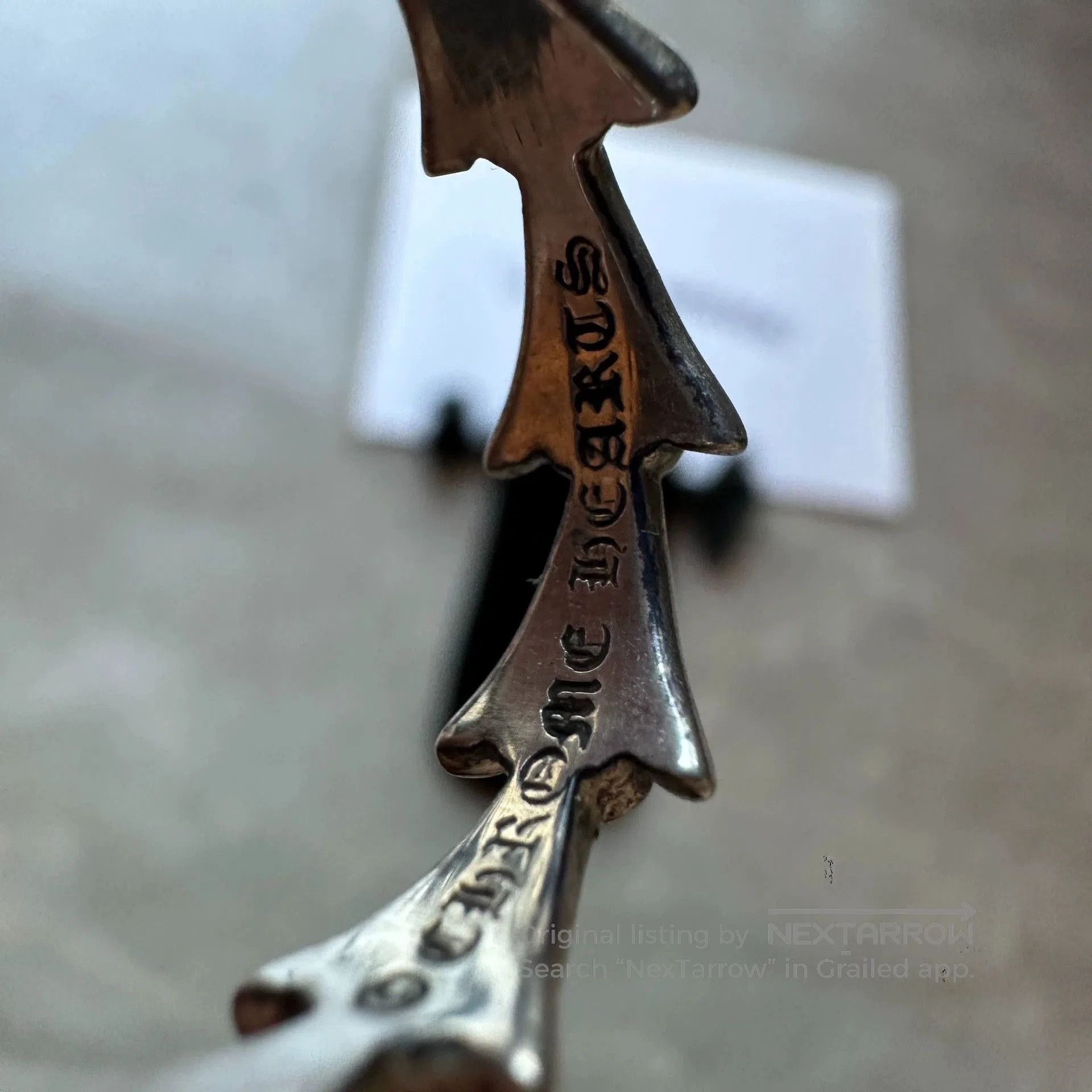 Chrome Hearts chrome hearts 925 silver fishbone ring size 10.5. Size ONE SIZE - 4 Thumbnail