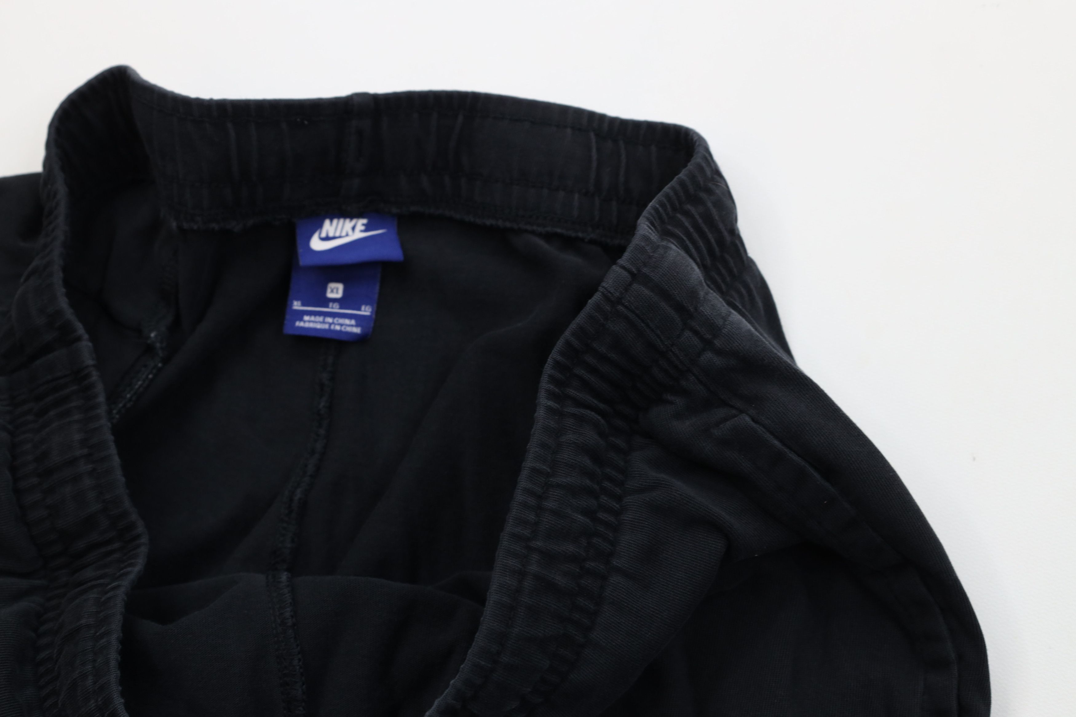 Nike Vintage Y2K Nike Scott Mini Swoosh Sweatpants Black Cotton Size US 38 / EU 54 - 9 Thumbnail