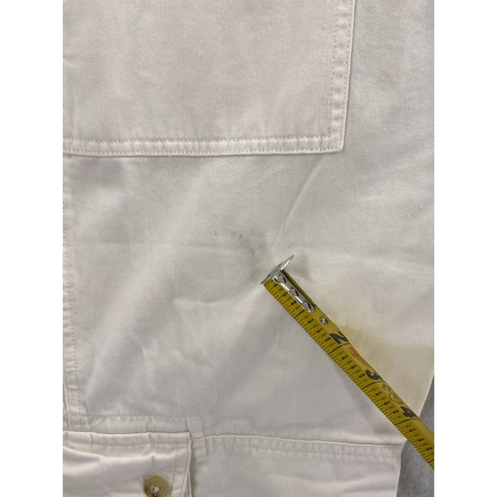 Ralph Lauren Lauren Ralph Lauren Cargo Pants Womens 2P White Khaki Outdoor Hiking Pants - 2P White Cargo Pants Women 90s Style Mens? Size 26" / US 2 / IT 38 - 7 Thumbnail