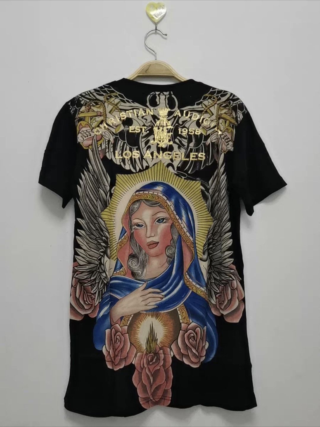 Christian Audigier Christian aufidiger print tshirt Size US M / EU 48-50 / 2 - 1 Thumbnail