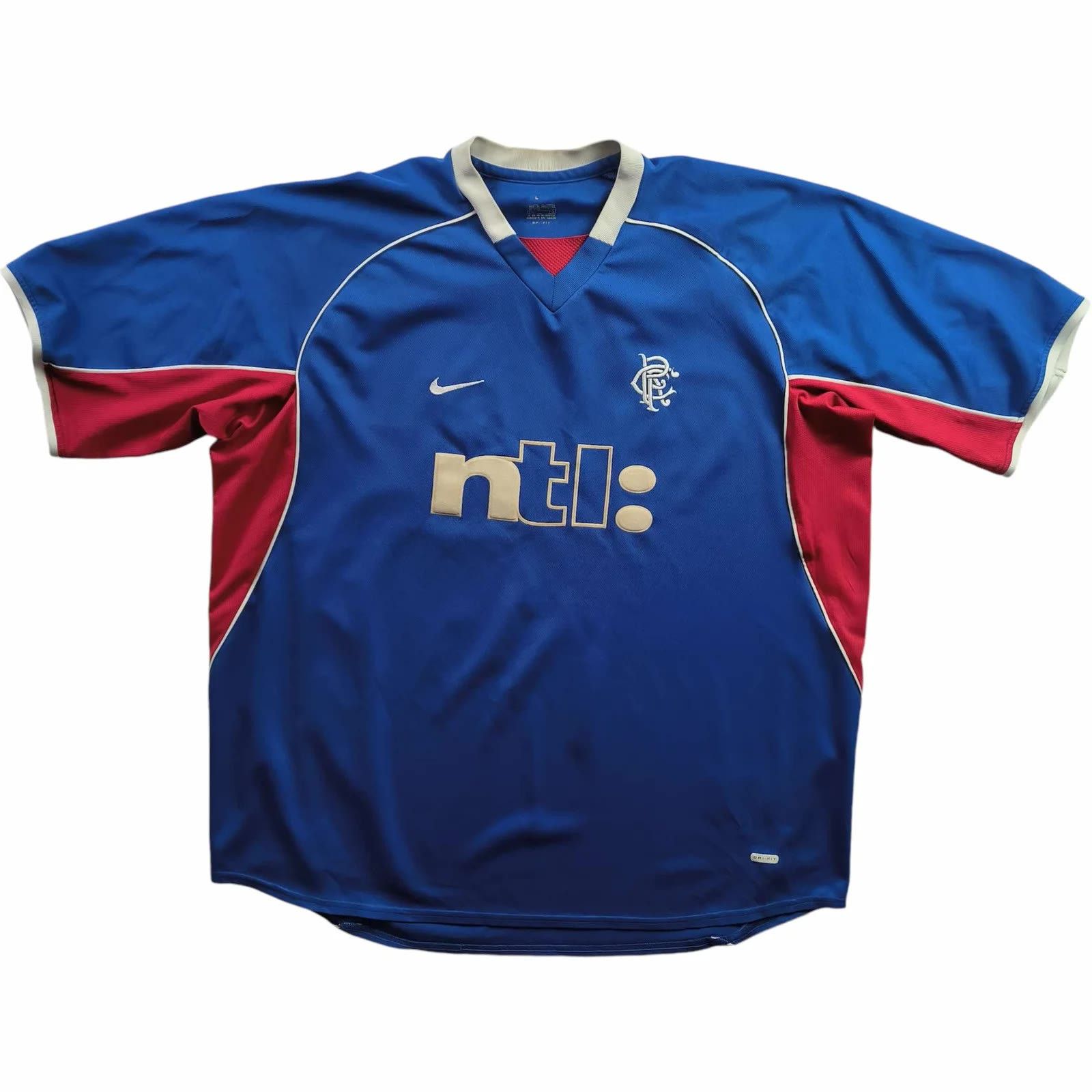 Nike Rangers 2001-02 Nike home football jersey size XXL Size US XXL / EU 58 / 5 - 1 Thumbnail