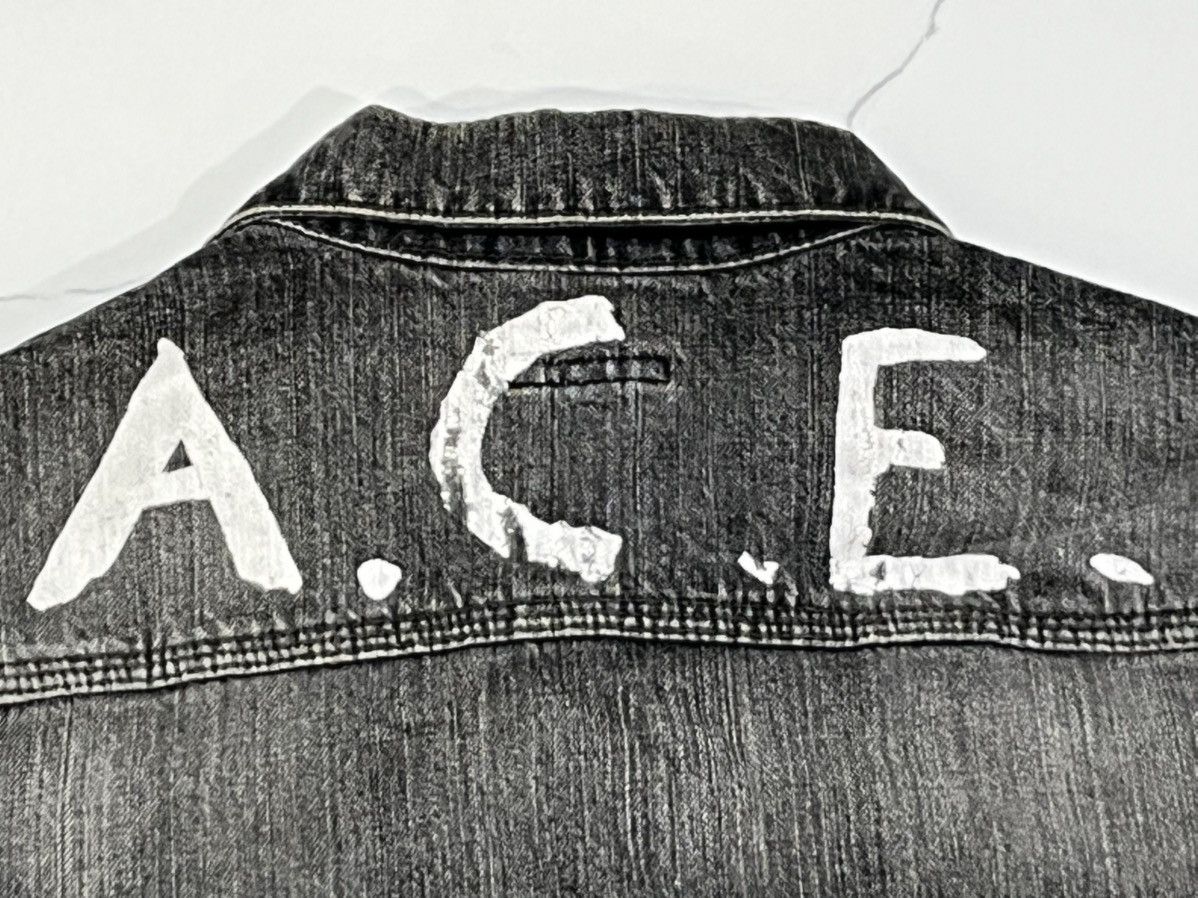 R.Newbold R.Newbold Ace Cafe London collaboration black denim jacket Size US L / EU 52-54 / 3 - 14 Thumbnail