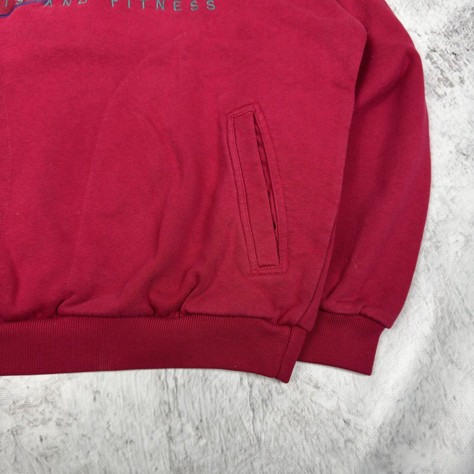 Nike Nike Men's Red Cotton Solo Swoosh Spellout Pullover Hoodie Size US S / EU 44-46 / 1 - 9 Thumbnail