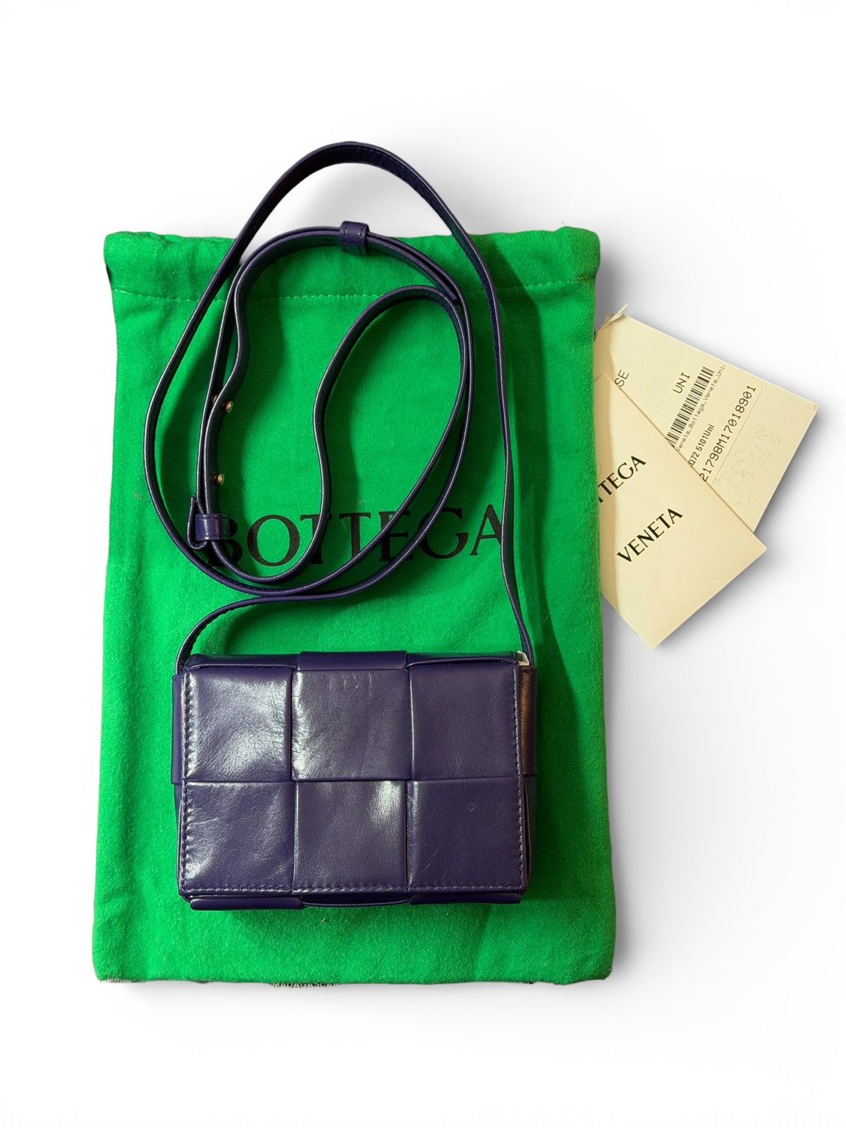 Bottega Veneta BOTTEGA VENETA MINI INTRECCIO CASSETTE BAG Size ONE SIZE - 2 Thumbnail