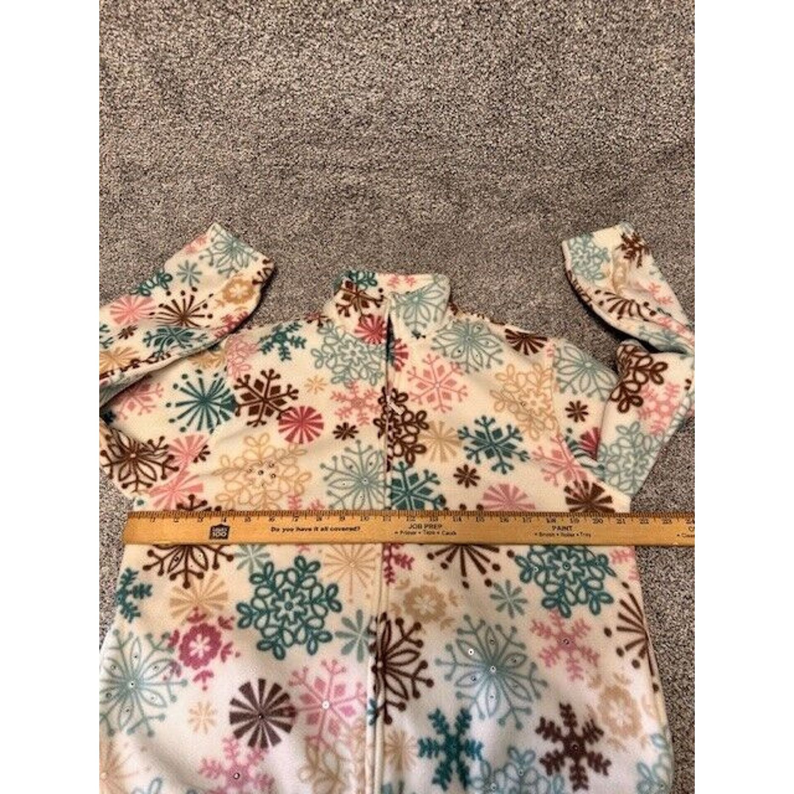 Other 90s Y2K Petite S Fleece Full Zip Jacket Sequins Beaded Size S / US 4 / IT 40 - 5 Thumbnail