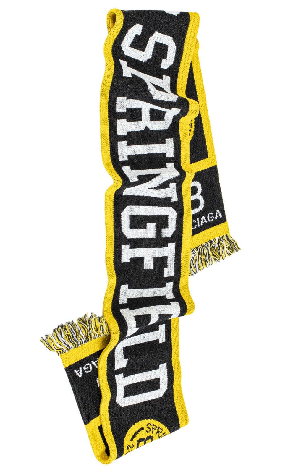 Balenciaga o1in1g0124 The Simpsons TM & 20th Television Scarf in Yellow Size ONE SIZE - 3 Thumbnail