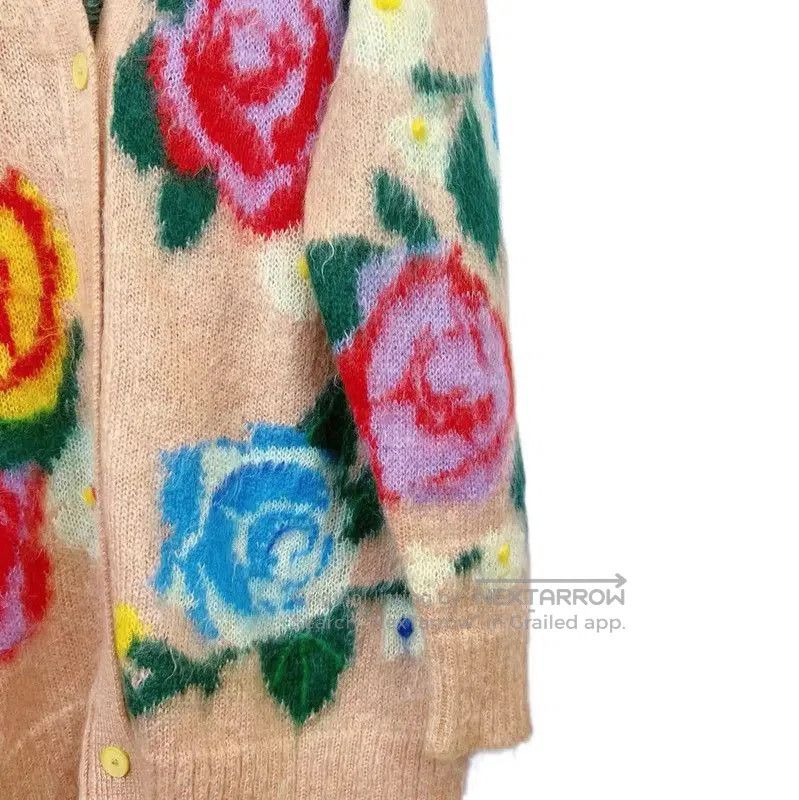 Miu Miu Miu Miu Floral Pattern Cardigan for Women . Size XS / US 0-2 / IT 36-38 - 4 Thumbnail