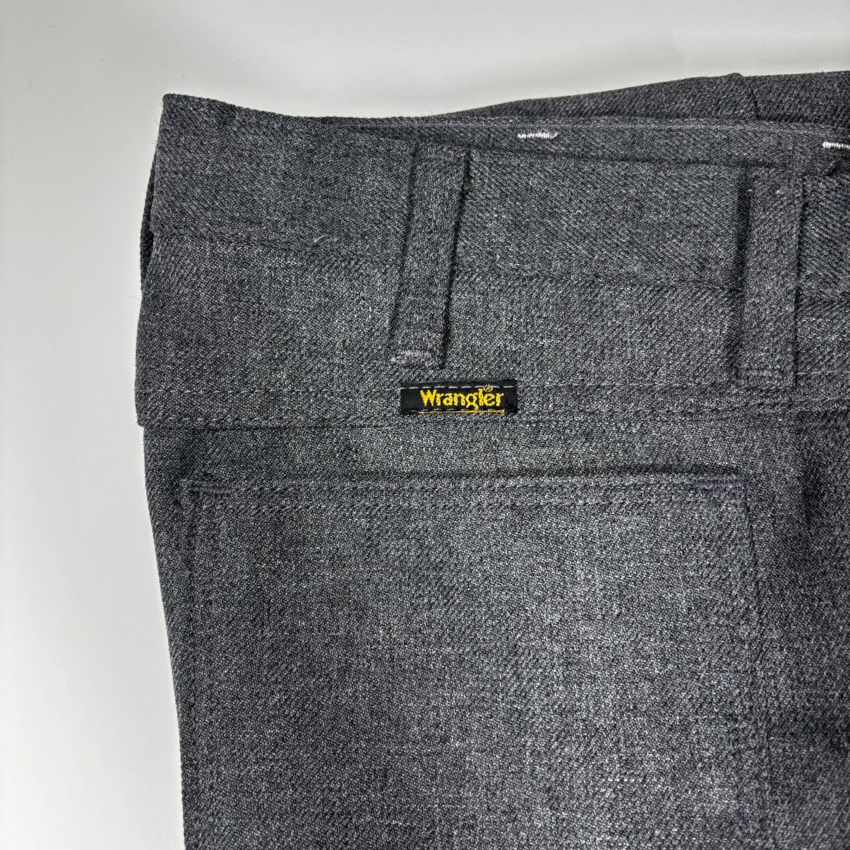 Wrangler Wrangler Made in USA Gray Trousers (32x32) Size US 32 / EU 48 - 3 Thumbnail