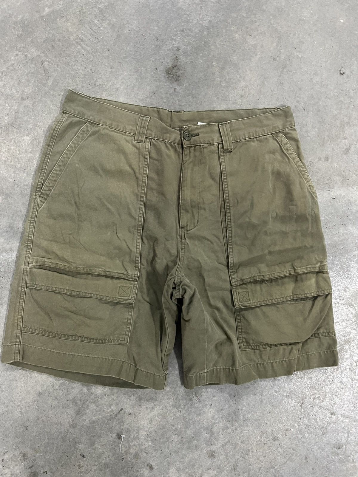 Other GREEN FADED SHORT CARGO PANT Size US 33 - 1 Thumbnail
