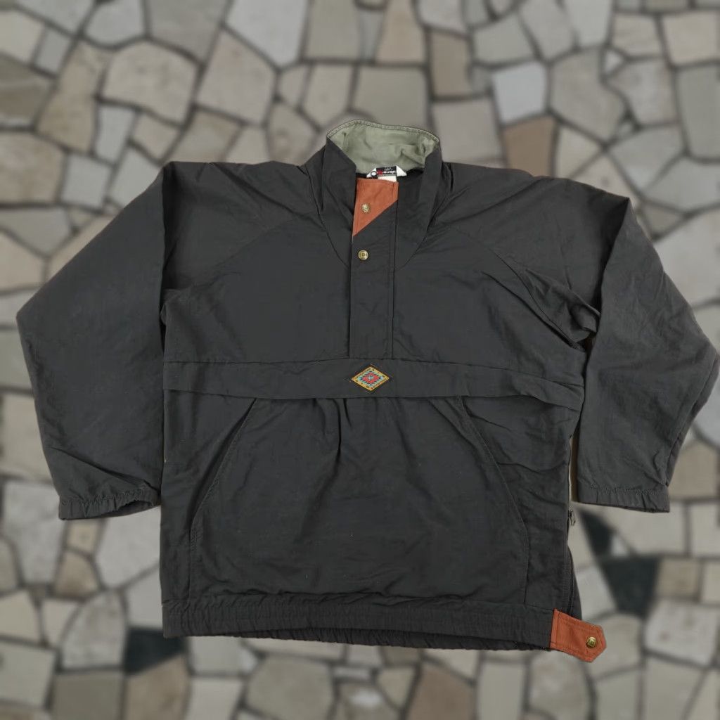 Vintage VINTAGE Cannondale Anorak Jacket Mens Large Black 90s Cycling Outdoor Windproof Size US L / EU 52-54 / 3 - 1 Thumbnail