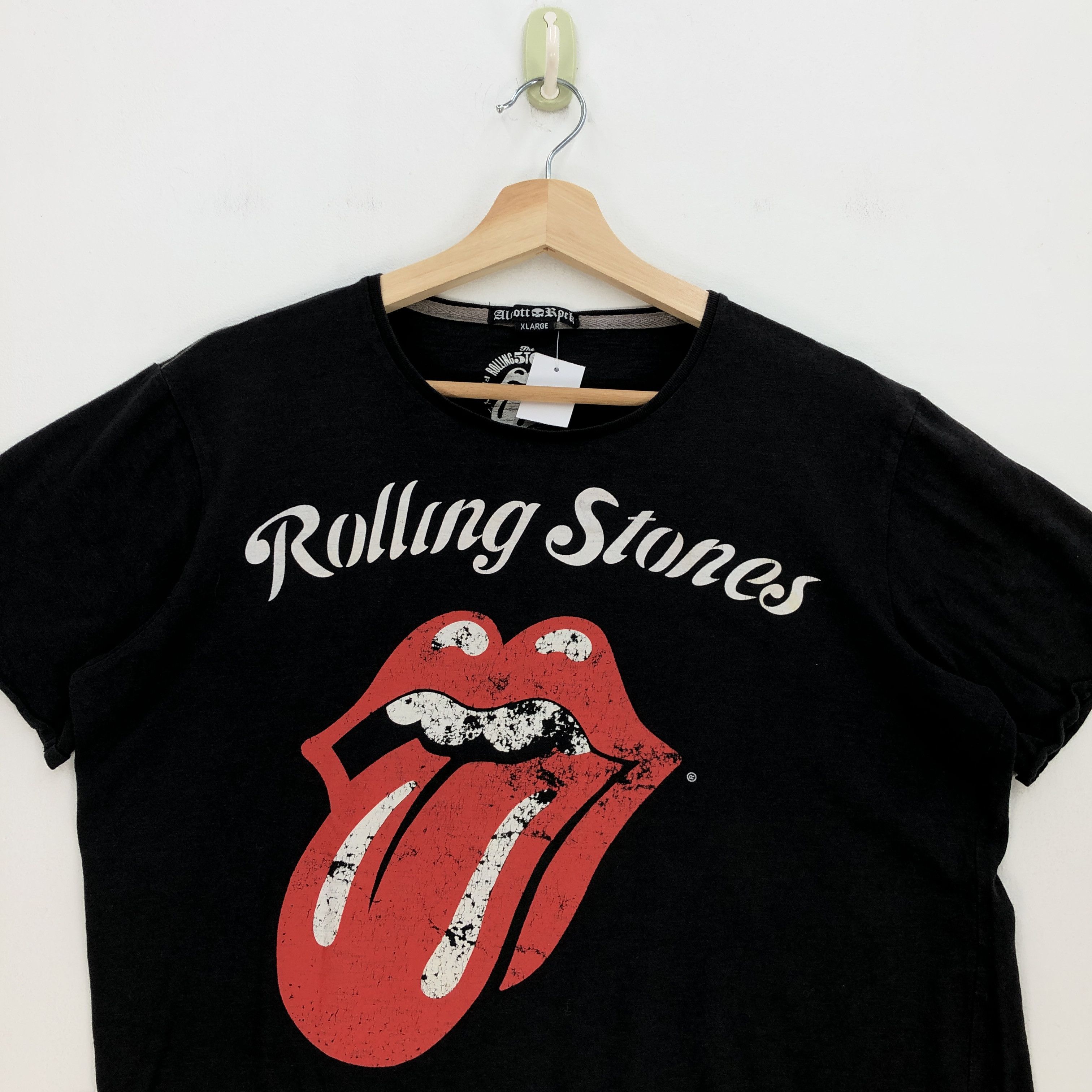 Band Tees × Vintage Vintage Y2k Rolling Stone T Shirt Rock Band Tour Tees Size US M / EU 48-50 / 2 - 3 Thumbnail