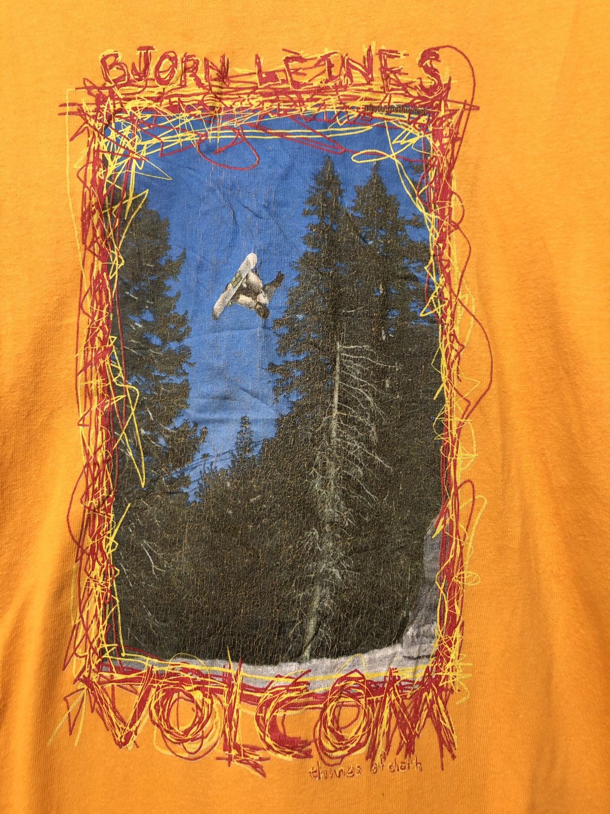 Volcom Vintage Volcom Bjorn Leines T-Shirt Size US M / EU 48-50 / 2 - 2 Thumbnail