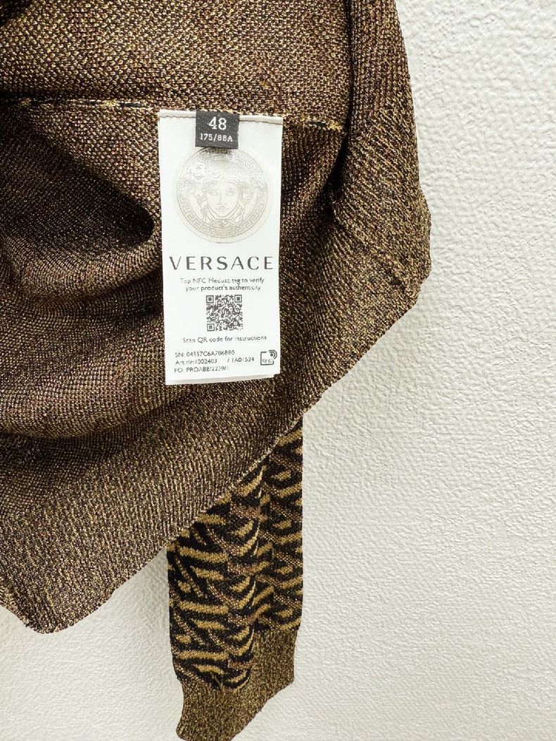 Versace Versace Embroidered knitted sweaters Size US S / EU 44-46 / 1 - 8 Thumbnail