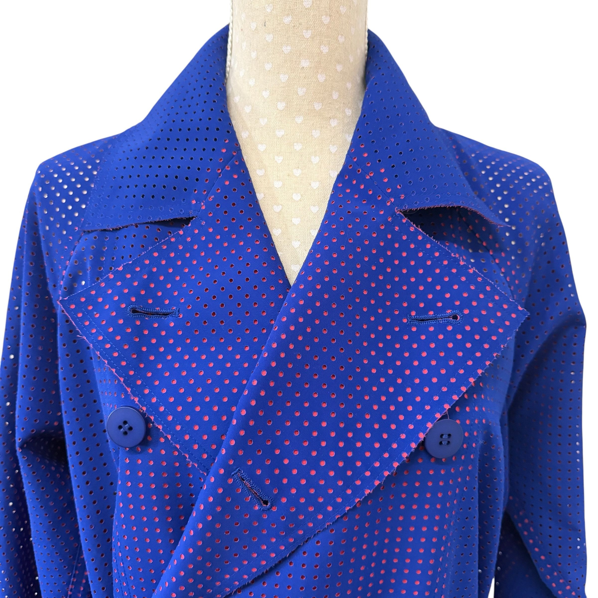 Issey Miyake ISSEY MIYAKE LASER-CUT TRENCH COAT Size M / US 6-8 / IT 42-44 - 2 Thumbnail