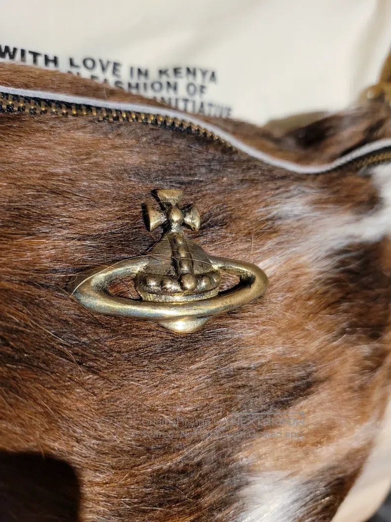 Vivienne Westwood Vivienne Westwood size os Rare Horsehair Waist Bag, African Size ONE SIZE - 3 Thumbnail