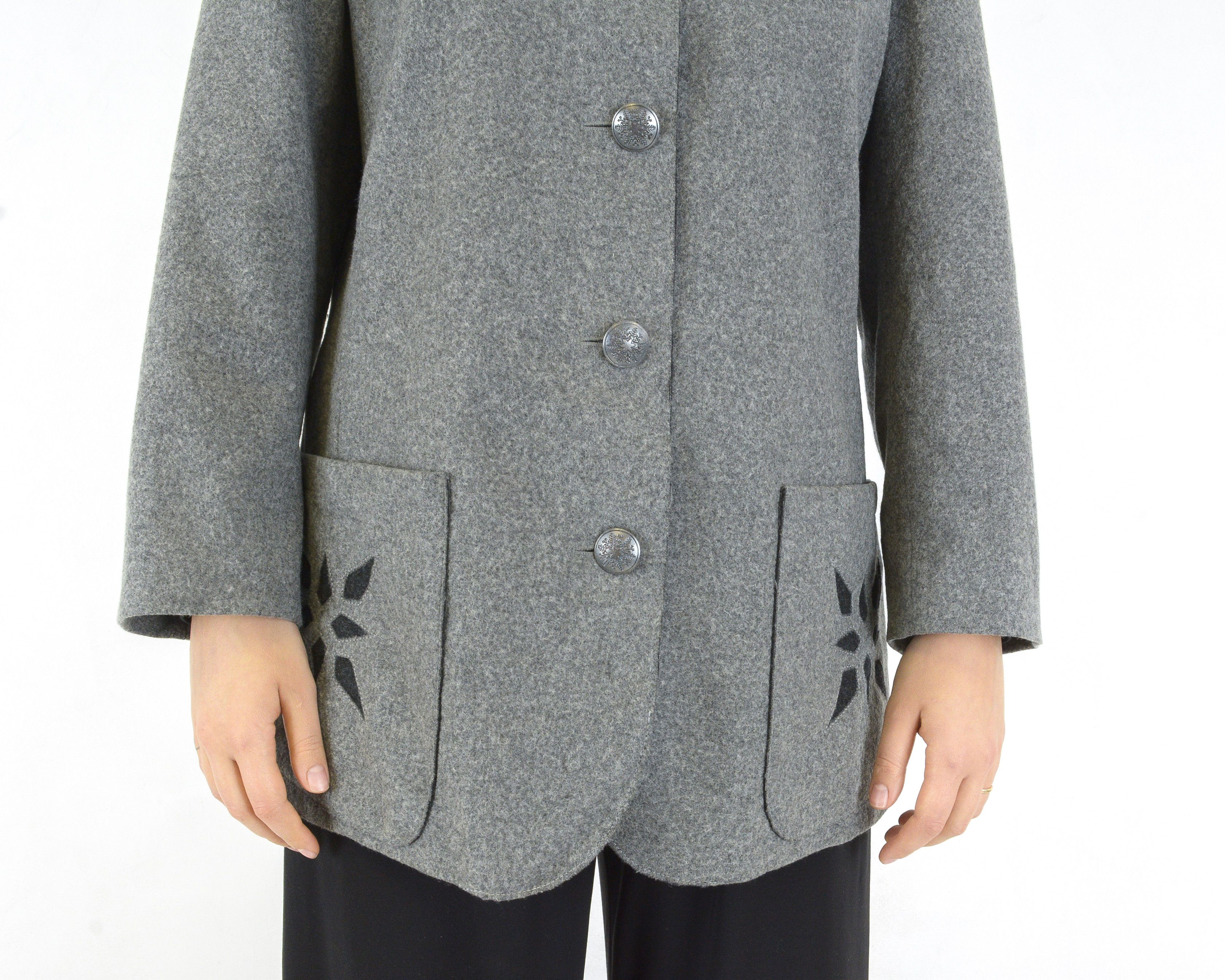 Julius Julius Lang M Wool Blazer Jacket Trachten Coat Padded Size M / US 6-8 / IT 42-44 - 8 Thumbnail