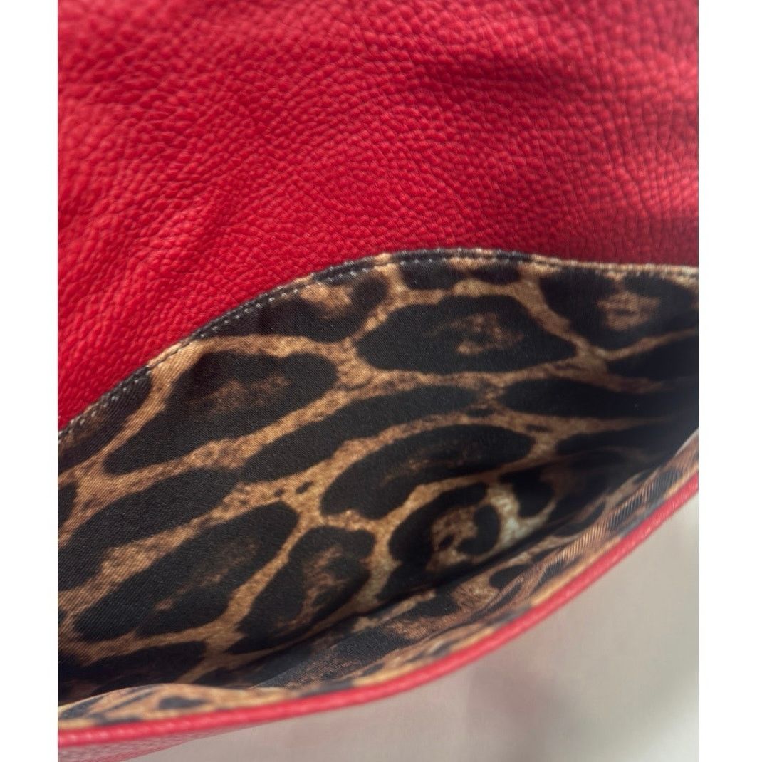 Other Sondra Roberts Squared Red Foldover Clutch Crossbody Size ONE SIZE - 5 Thumbnail