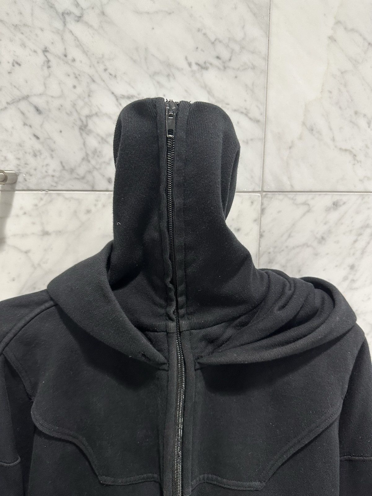 Vetements Rare Vetements x Demna Anarchy Full Mask Zip Up Hoodie Size US M / EU 48-50 / 2 - 3 Thumbnail