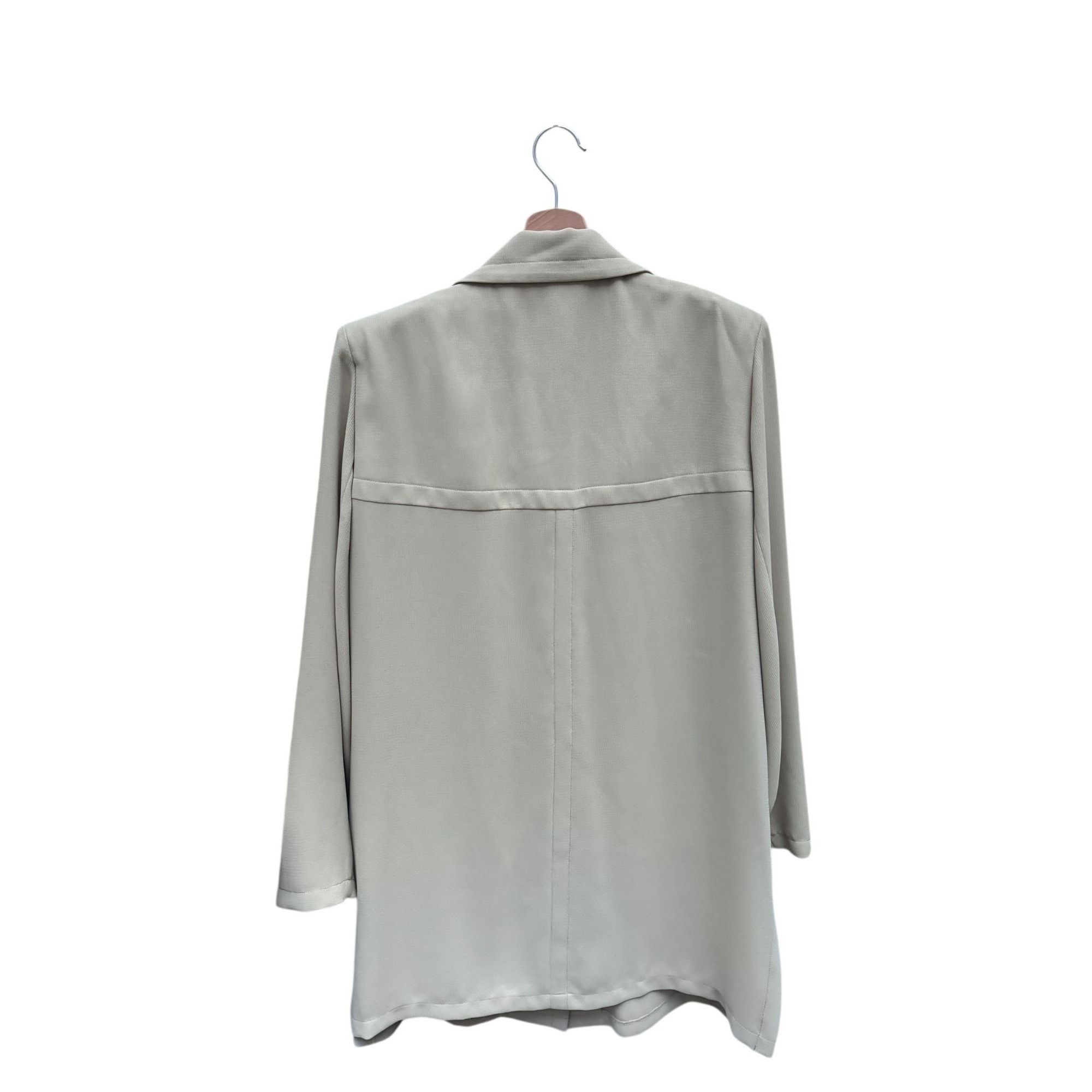Yves Saint Laurent Light Beige Safari Shirt Size L / US 10 / IT 46 - 4 Thumbnail