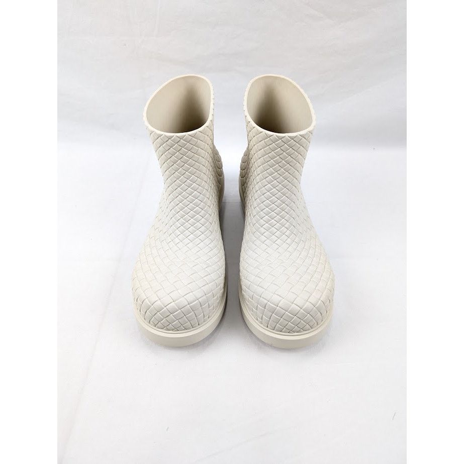 Bottega Veneta o1rshd1 Fireman Ankle Boots Biogum in Sea Salt Size US 10 / EU 43 - 14 Thumbnail