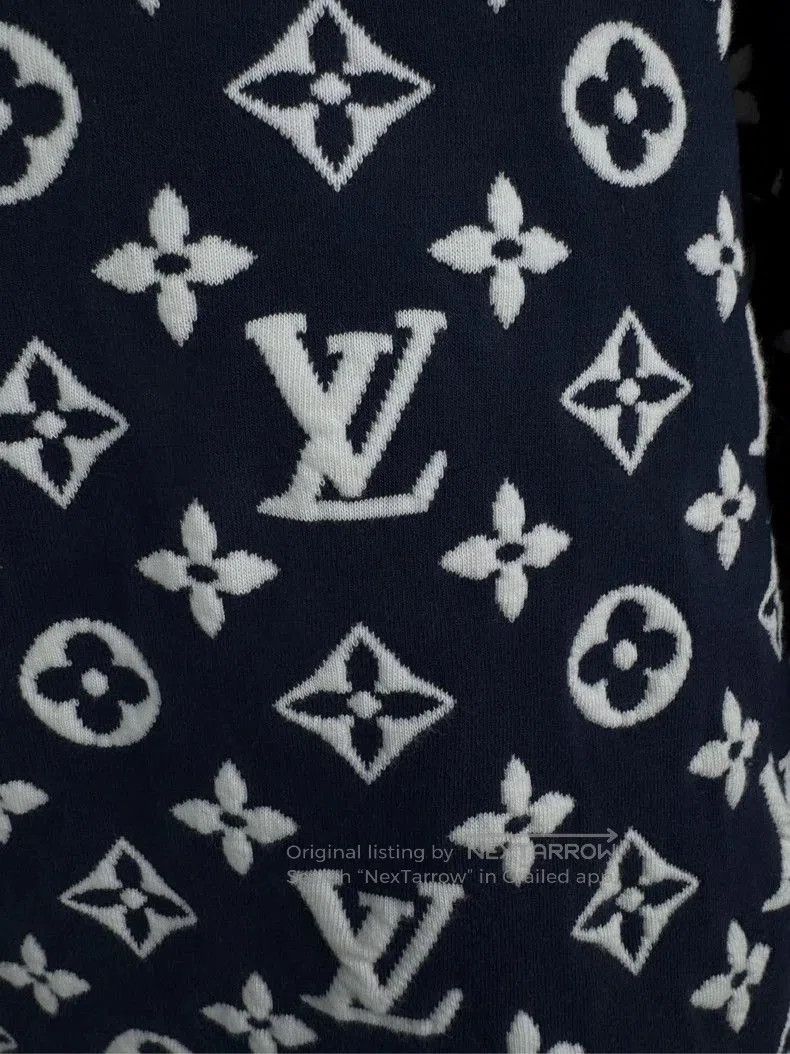 Louis Vuitton LOUIS VUITTON Monogram Knit Sweatshirt. Size US XXL / EU 58 / 5 - 3 Thumbnail