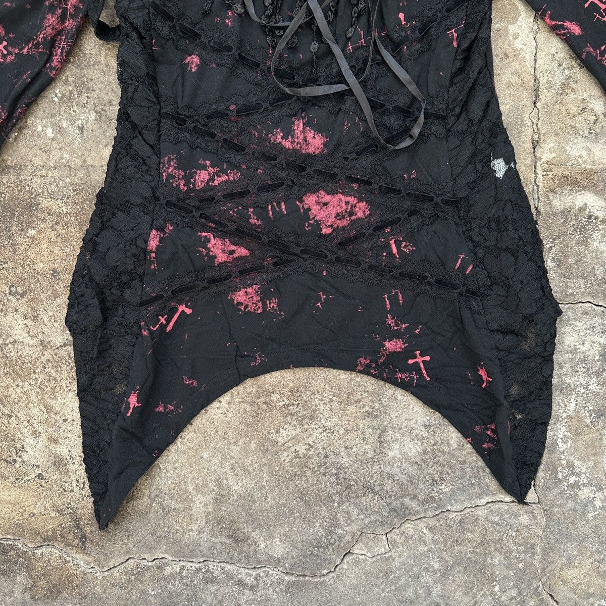 Beauty Beast × Seditionaries Vintage PunkRave Blouse Size M / US 6-8 / IT 42-44 - 5 Thumbnail